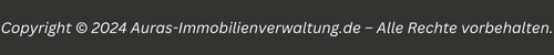 Copyright © 2024 Auras-Immobilienverwaltung.de – Alle Rechte vorbehalten.